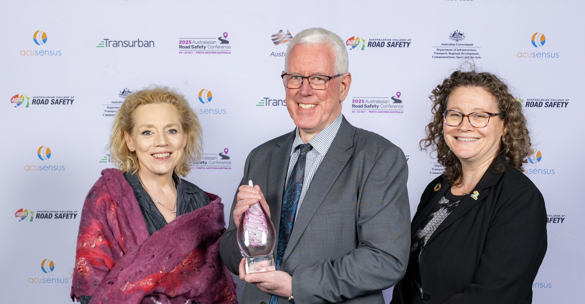 Pictured above left to right: Senator Anthony Chisholm, Eric Howard AM, Dr Ingrid Johnston, Professor (Em.) Ann Williamson.